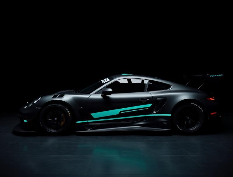 Endurance prototype night render with glowing teal accents